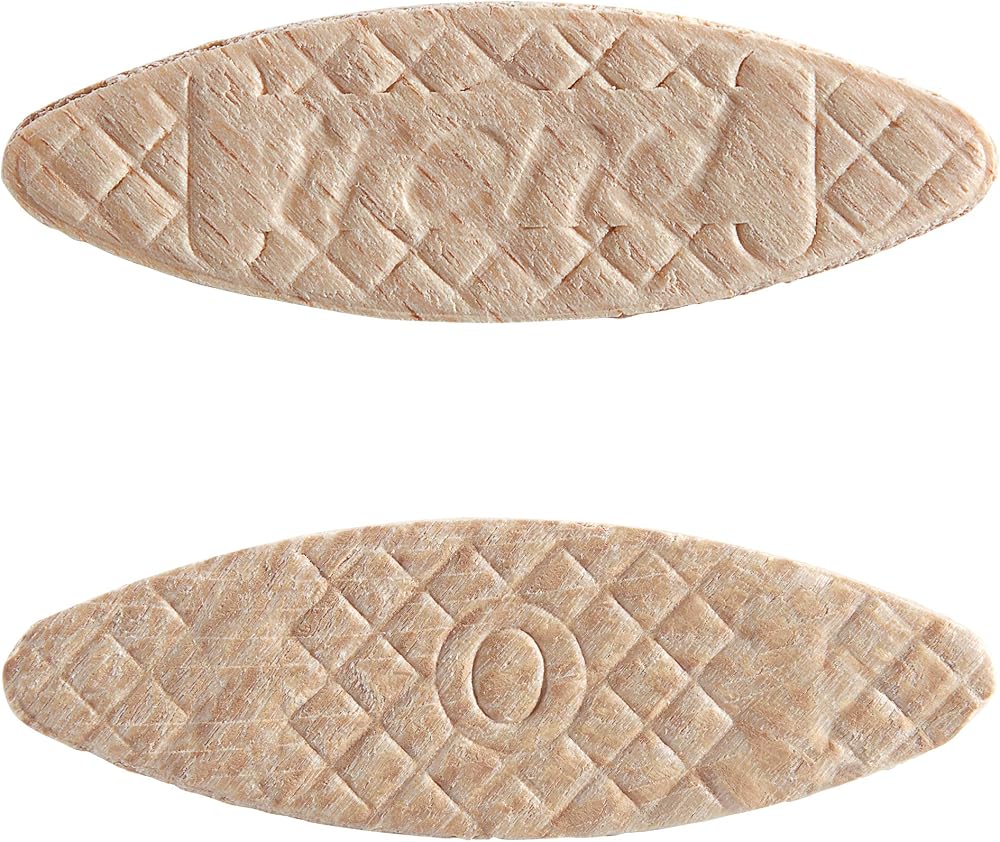 Trend 100pcs Beechwood Joining Biscuits No. 0 47.5x15.5x4mm