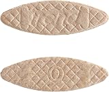 Trend 100pcs Beechwood Joining Biscuits No. 0 47.5x15.5x4mm