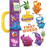 Sunny Bunnies My First 100 Words: A Day in the Life of a Toddler (Board Book). A Perfect learning book for 2-3 year olds.: A Carry Along Book