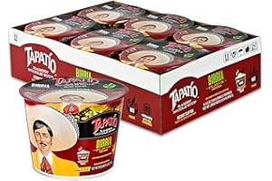 TAPATIO RAMEN NOODLE SOUP Tapatio Spicy Ramen Noodle Soup Big Bowl - Birria Flavor - 3.88 Oz (Bulk Case of 6)
