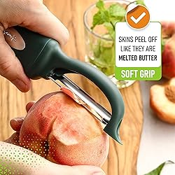 Spring Chef Premium Swivel Vegetable Peelers for