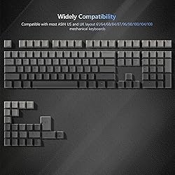 Womier Shine Through PBT Keycaps 60 75 100 Percent
