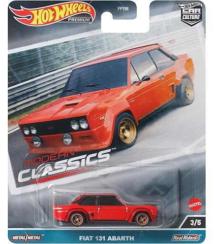 Amazon.com: Hot Wheels Premium 2 Pack Lancia Rally 037 / Fiat 131