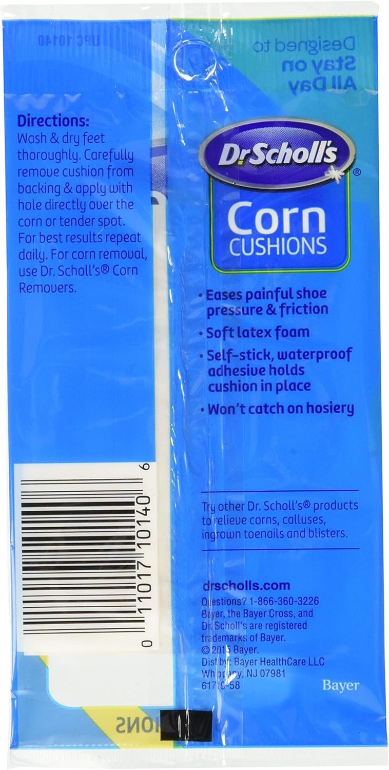 Dr. Scholl's Corn Cushions 9 Ct (Pack of 6): Health & Personal Care