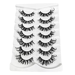 Wispy Lashes Wet Look NINGLASH D Curl False