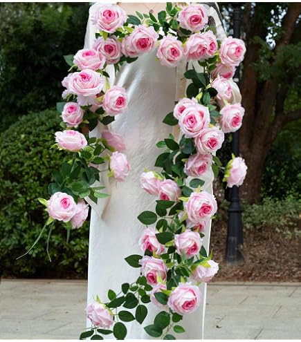 Amazon.com: YRIOWMI 10PCS 59FT Artificial Silk Cherry Blossom