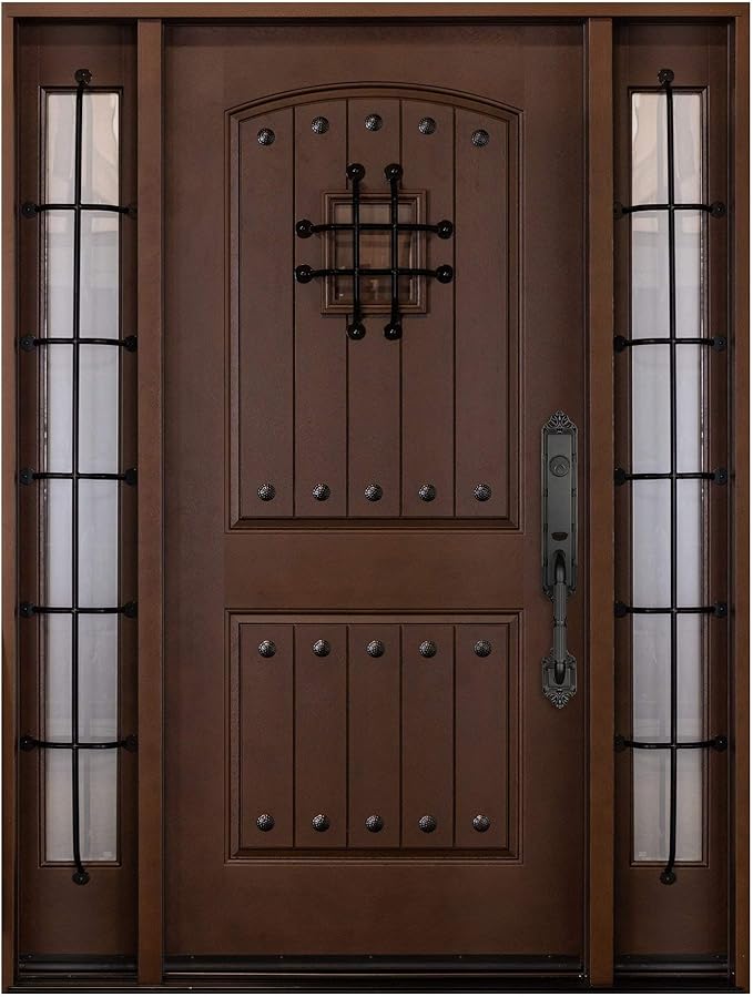 12&quot;X36&quot;X80&quot; Exterior Door Entry with Speak Easy Fiberglass