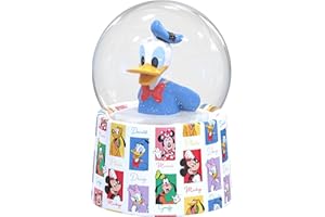 Silver Buffalo Disney Donald Duck Boxed 45mm Light Up Snow Globe