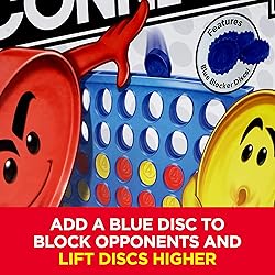 Hasbro Gaming Connect 4 Strategy Board Game for