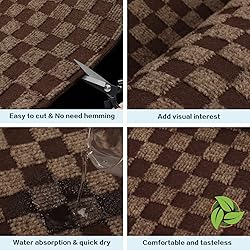 Heyroll Custom Size Hallway Runner Rug, Backed