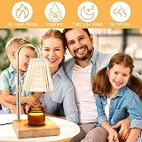 CLIUNT Candle Warmer Lamp with Dimmer & Timer, 2 Bulbs, Home & Office view 3