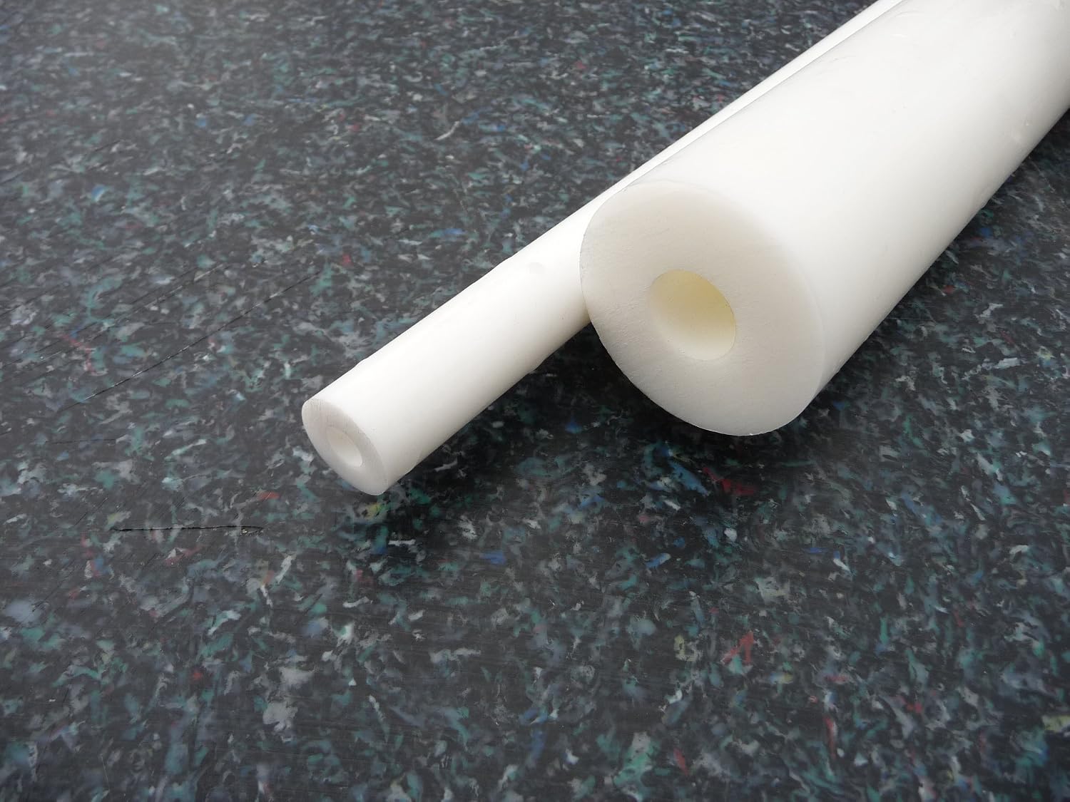 Tubo In Teflon PTFE F4 Bianco Latte, 1 Metro, Diametro Interno 0.8-12 Mm, Resistente Ad Acidi E Calore