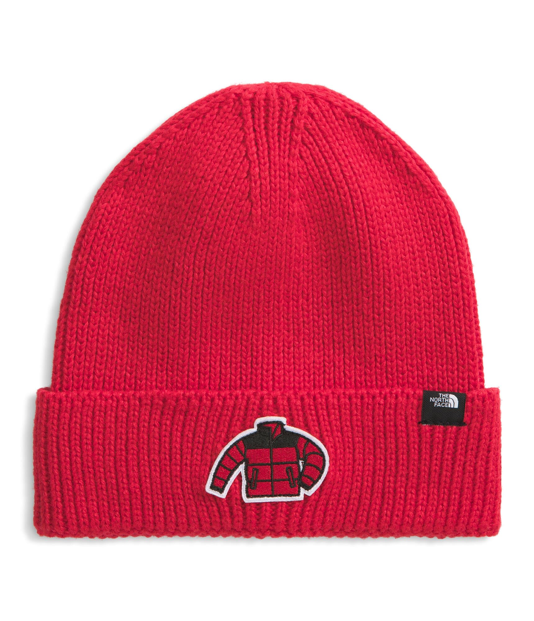 THE NORTH FACE TNF Logo Box Cuffed Beanie | Classic