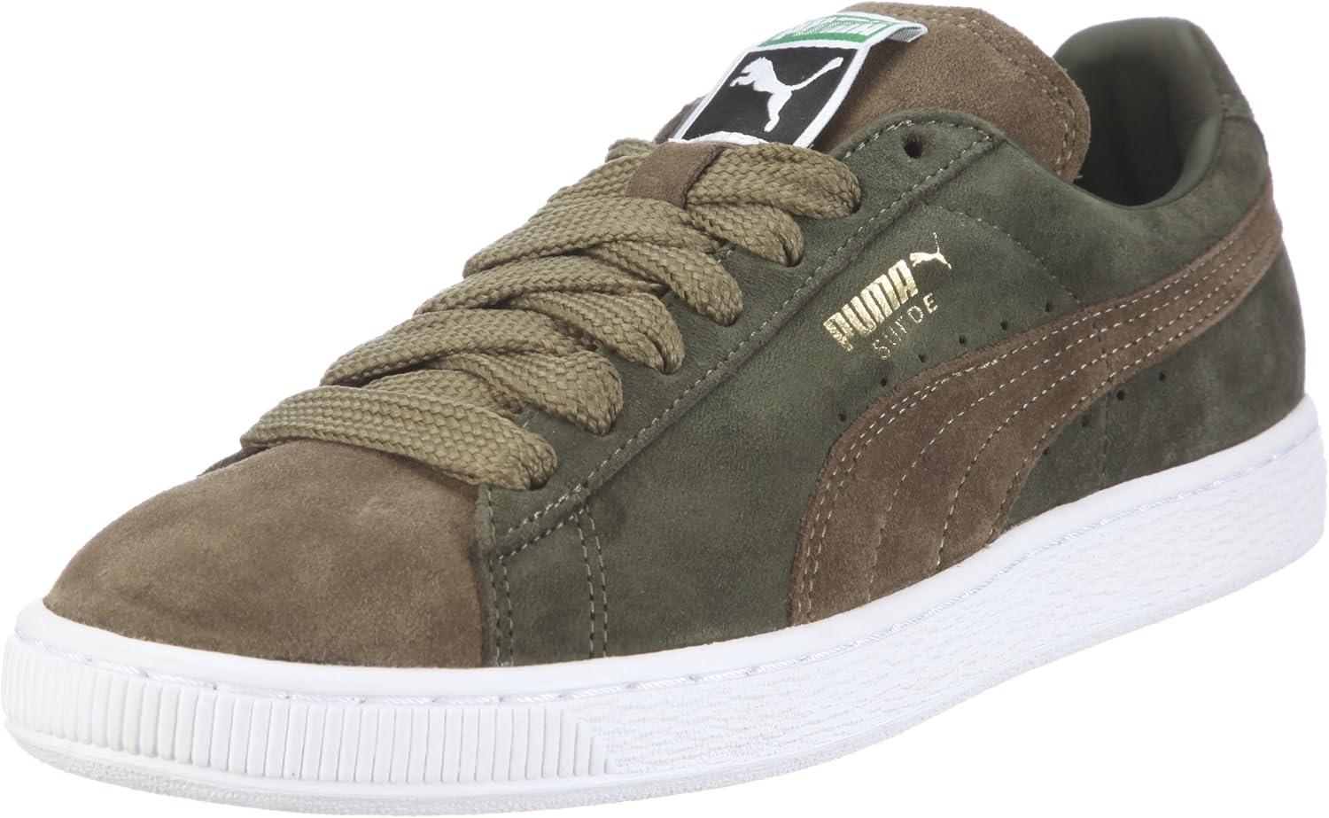 puma suede forest night