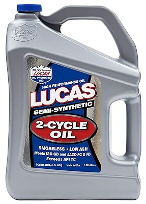 Lucas Oil 10115 Aceite semisintético de 2 ciclos