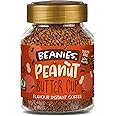 Beanies Flavour Instant Coffee -Peanut Butter Cup Instant Flavored Coffee - Bold & Adventurous Full-On Flavor - An Indulgent Sugar Free Taste Explosion - Low Calorie - Vegan & Gluten Free - Wheat & Dairy Free, 50g jar