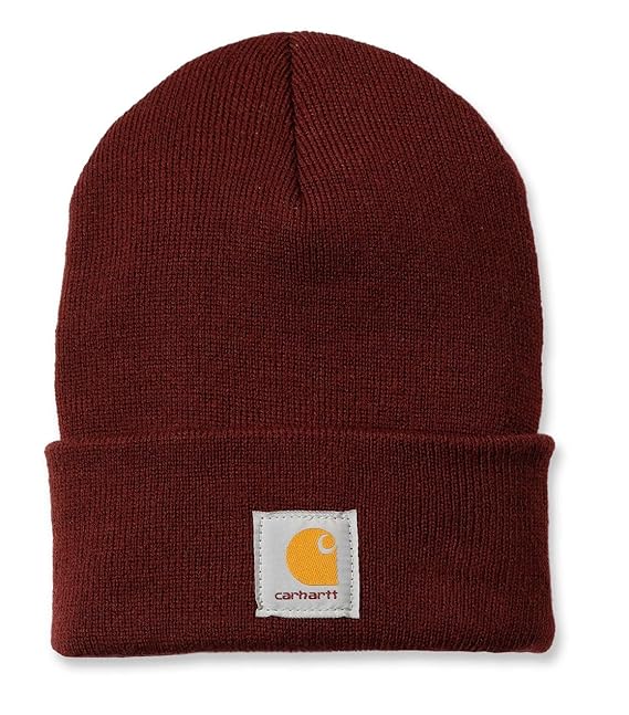 Carhartt A18 Beanie, Farbe : Port/Bordeaux