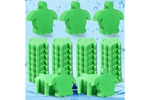 Patelai 40 Pcs Hot Tub Sponge Spa Cleaning Sponges for Hot Tub Oil Absorbing Cleaning Scum for Spa, Bathtub and Swimming Pool