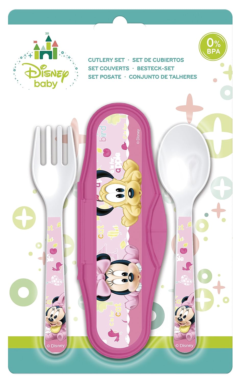 Minnie Mouse- Estuche Cubiertos microondas (STOR 39914): Amazon.es ...