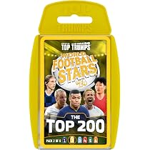 Top Trumps World Football Stars Top 200 Starter Pack Card Game