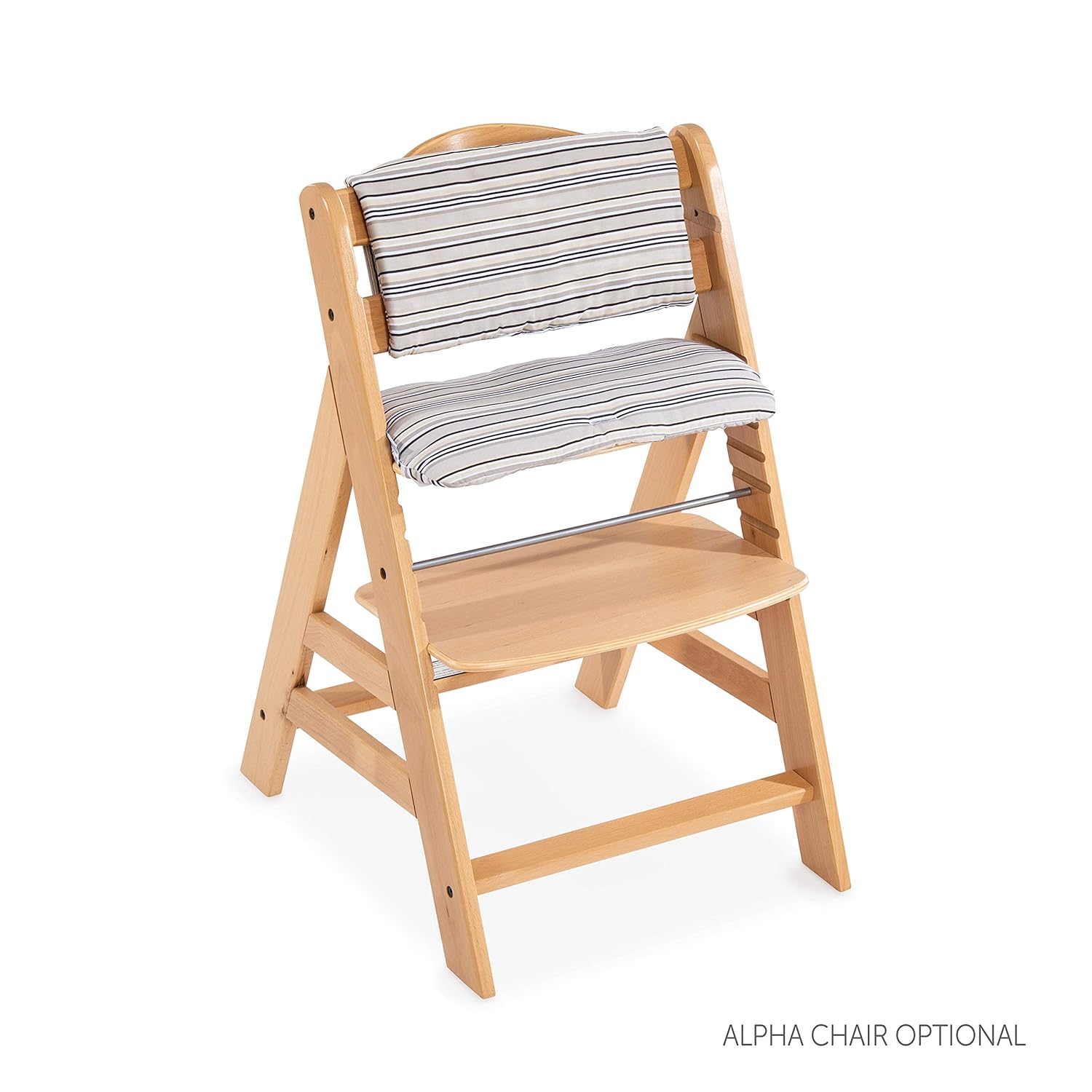 hauck alpha  wooden highchair
