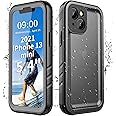 Cozycase for iPhone 13 Mini Waterproof Shockproof Case with Screen/Camera Protector - Unbreakable/Light Weight/Front and Back Cover【360 Full Body Protective】 Underwater Dustproof Antishock Hard Bumper