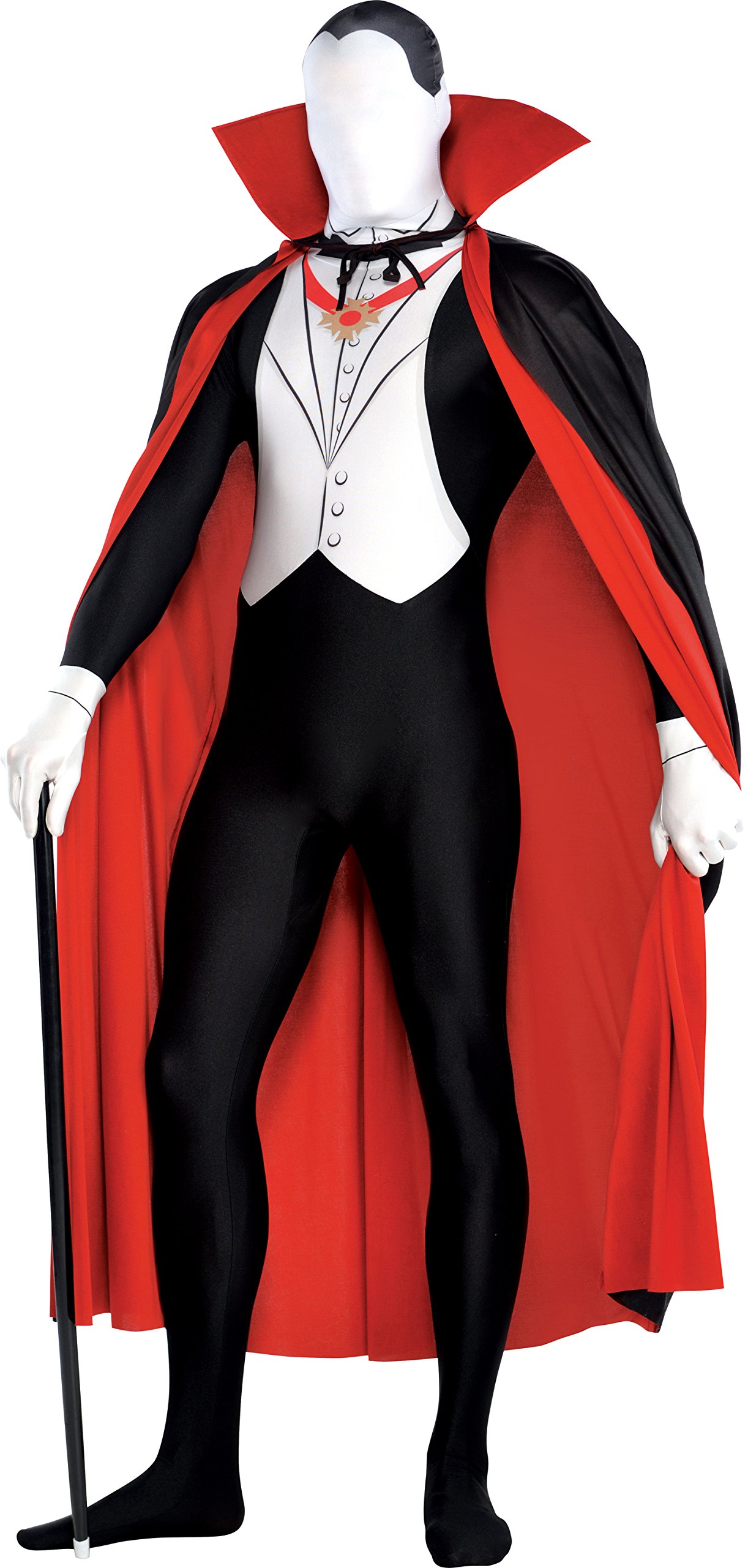 (PKT) (844439-55) Adult Mens Vampire Partysuit Costume (Large)