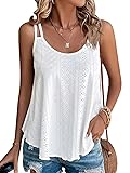 ATHMILE Camisole Tops for Women Tank Tops Eyelet