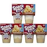 Hunt's Snack Pack Banana Cream Pie Pudding, 4 ct, 3 pk