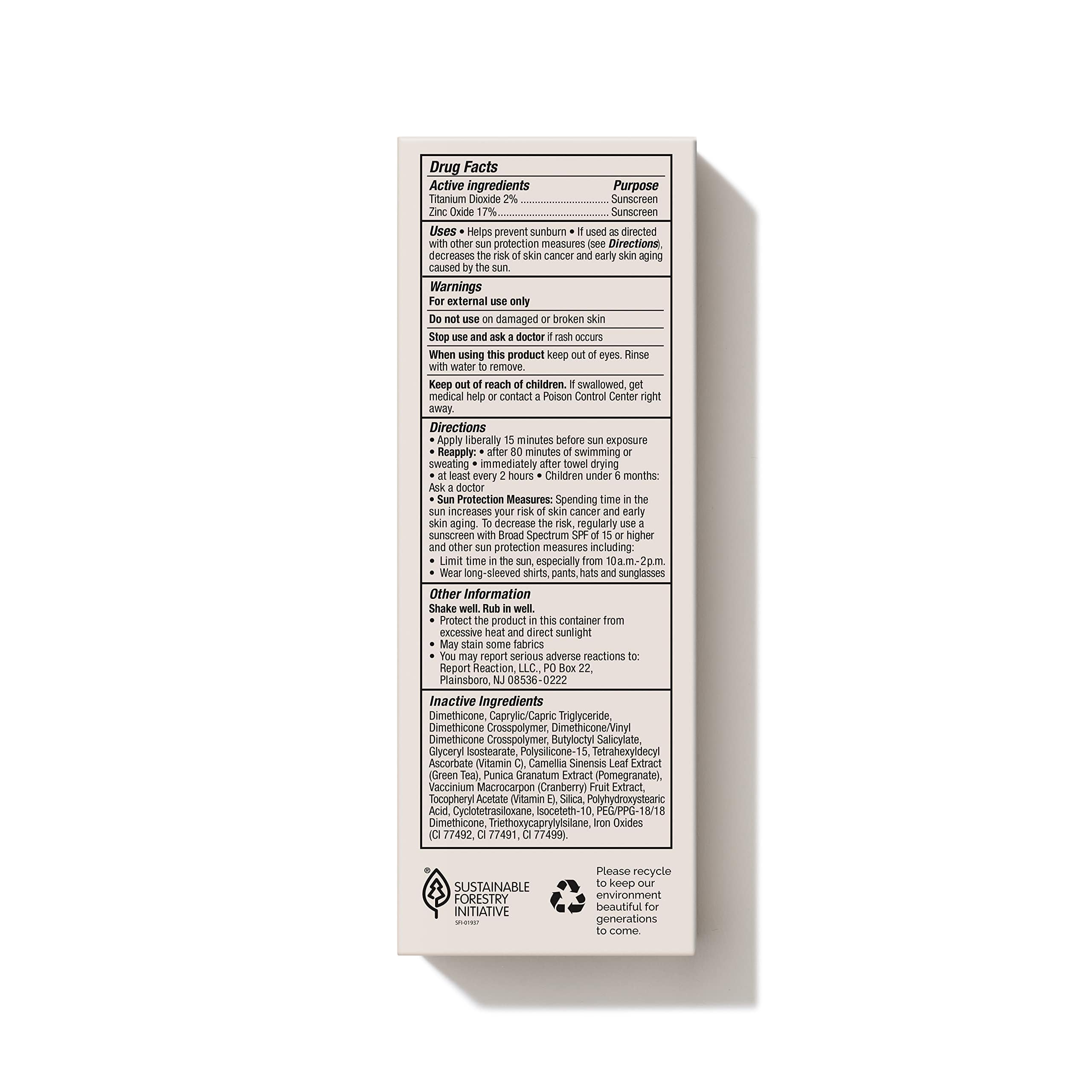 MDSolarSciences Mineral Crème SPF 50 Sunscreen for Face – Water-Resistant, Broad Spectrum UV Protection – Blendable Micronized Zinc Oxide – Smooth, Natural Matte Finish