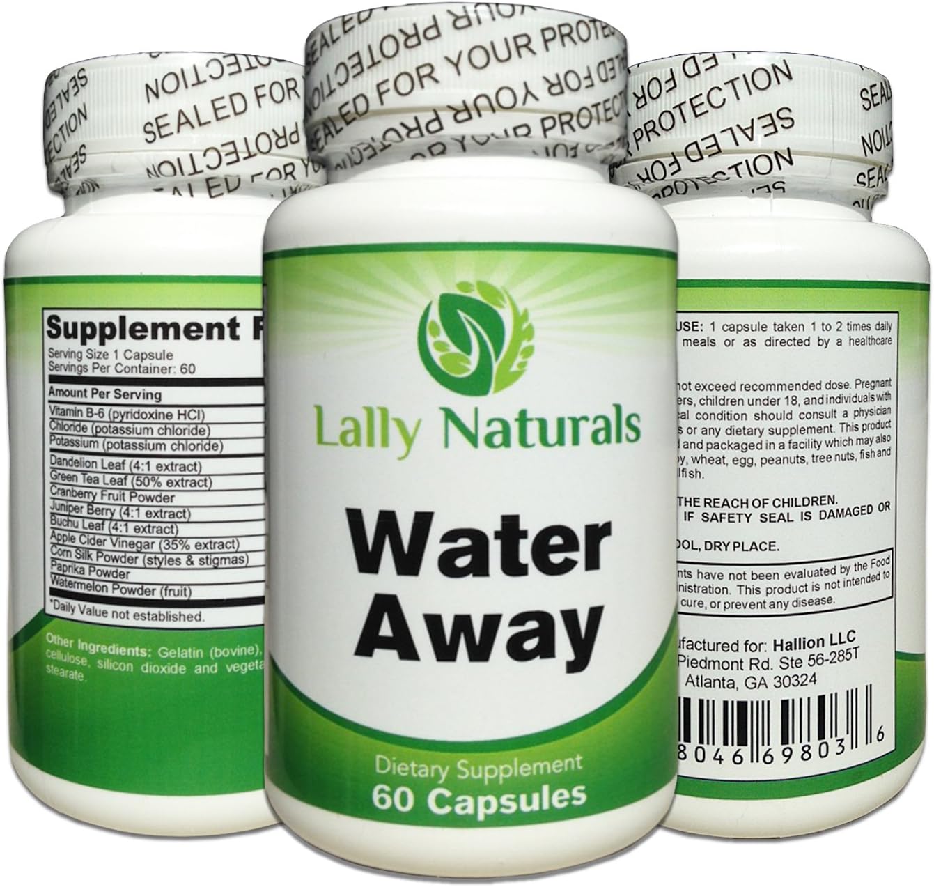 Natural Diuretic Water Pill for Men and Women Dandelion, Potassium