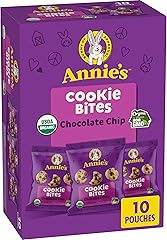 Annie's Organic Chocolate Chip Cookie Bites, 10 Pouches, 10.5 oz