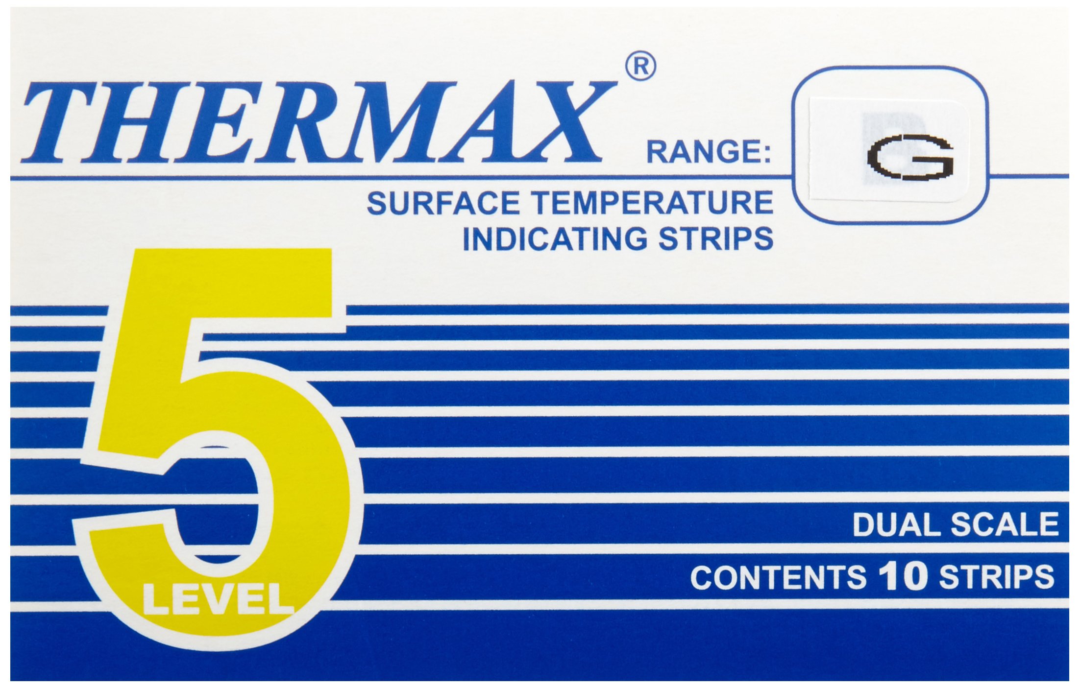 neoLab 3-1917 Temperature Indicating Strips, 188°C to 210°C, Pack of 10