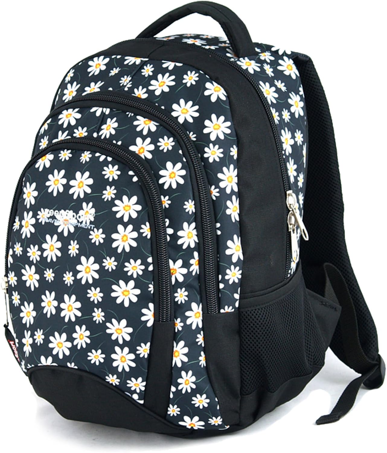 Valigeria Premium Zaino scuola media per ragazzi e ragazze yeepSport S114dx  realizzato in EU Crazy pink urban-earth.co.uk