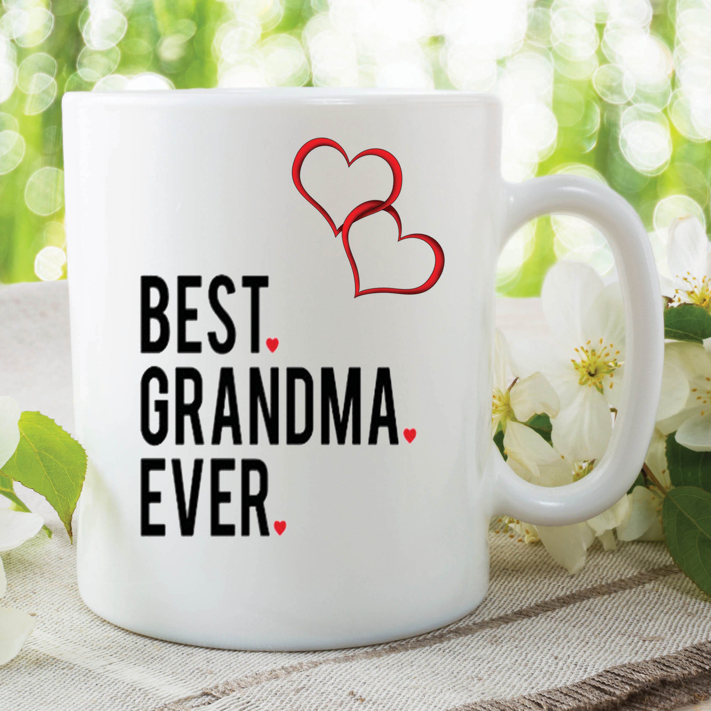 Best Grandma Ever Novelty Mug Coffee Cup Mother's Day Birthday Gift WSDMUG300