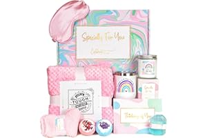 CelebrateHer Get Well Gifts for Women, Mother's Day Gifts, Care Package for Women and Girls, Get Well Gift Baskets, Birthday Gifts for Women, Sympathy Get Well Soon Gifts
