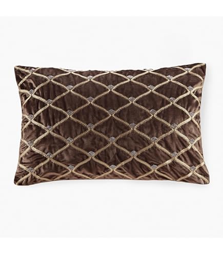 Amazon.com: Croscill King Comforter Set, Luxe Chenille Jacquard