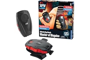 Thames & Kosmos Spy Labs Inc: Ultimate Spy Sleuth Master of Disguise 2-in-1 Toy Spy Pack, Secret Voice Recorder & Voice Changer Toys for Ages 8+ | Essential Pretend Play Gear for Young Investigators