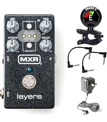 Amazon.com: MXR M307 Layers Harmonic Sustain Electric Guitar
