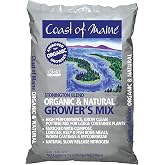 Coast of Maine Stonington Blend Grower's Mix, 1.5 cu ft | Promotes Root Development &amp; Flowering, Mycorrhizae Enhanced, Ocean &amp; Farm-Sourced Ingredients