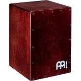 Meinl Percussion Cajon, MADE IN EUROPE &mdash; Sit-On Box Drum, Snare &amp; Bass Tone | Baltic Birch Wood, Compact Size, Rear Sound Port, Silicone Feet &mdash; For All Skill Levels and Settings