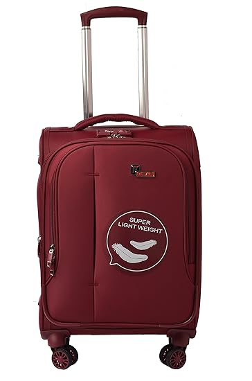 F Gear Aspire Polyester 73 cms Maroon Softsided Check-in Luggage (2760)