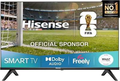 Hisense 32 inch 32E4QTUK FHD Direct Lit LED TV Freely Dolby Audio