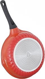 INTIGNIS Deep Non-Stick Frying Pan with Lid 28 cm GREBLON Ceramic Coating view 8