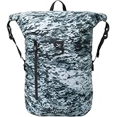 geckobrands Lightweight 30L Waterproof Backpack - Lightweight Watertight Outdoor Bag Hiking Traveling Light Water Activities