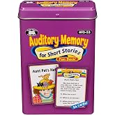 Super Duper Publications | Auditory Memory for Short Stories Fun Deck | Listening Comprehension Flash Cards | Educational Learning Materials for Children