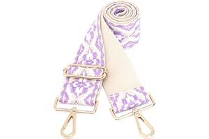 GINJKGO Purse Straps Replacement Crossbody - Adjustable Bag Strap for Purses, Wide Shoulder Strap for Women Guitar Purses