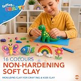 SOL 3 Pack Modelling Clay for Kids 16 Colours Non Hardening Soft Clay view 3