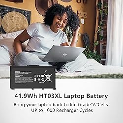 COWOOGMZ HT03XL L11119-855 Battery Replacement for