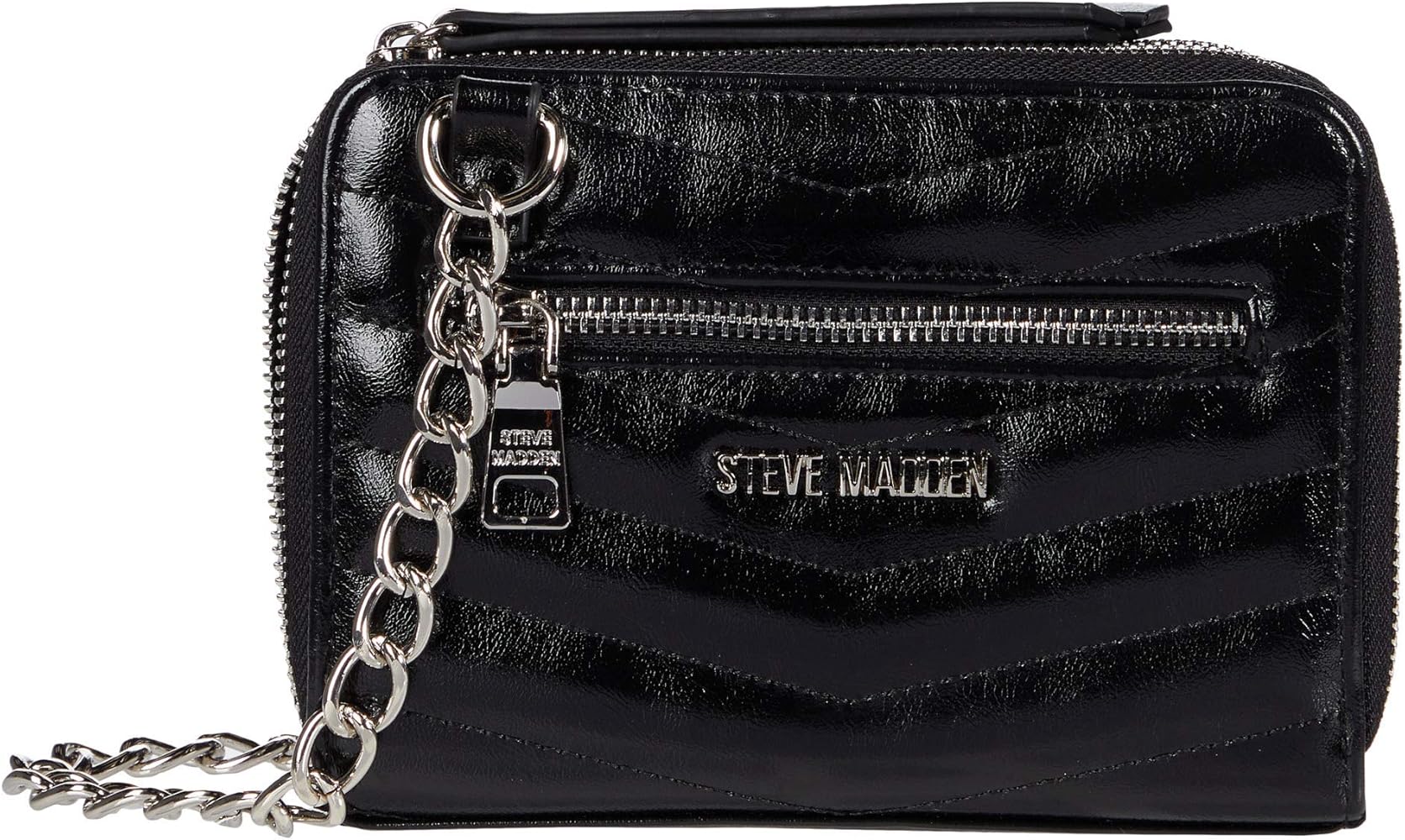 black crossbody bag steve madden